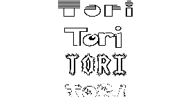 Coloriage Tori