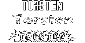 Coloriage Torsten