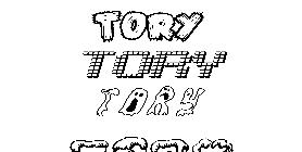 Coloriage Tory