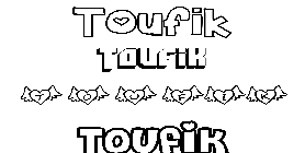 Coloriage Toufik