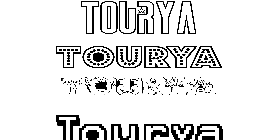 Coloriage Tourya