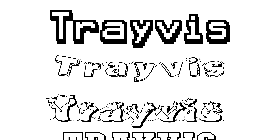 Coloriage Trayvis