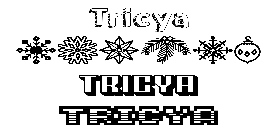 Coloriage Tricya