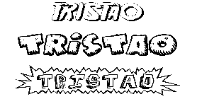 Coloriage Tristão