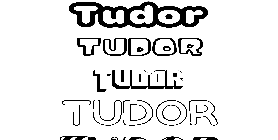 Coloriage Tudor