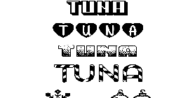 Coloriage Tuna