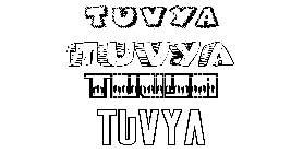 Coloriage Tuvya
