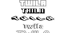 Coloriage Twila