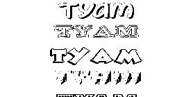 Coloriage Tyam