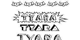 Coloriage Tyara