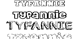 Coloriage Tyfannie