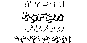 Coloriage Tyfen