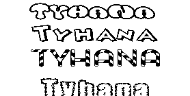 Coloriage Tyhana