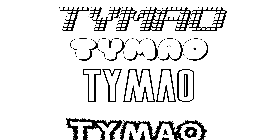 Coloriage Tymao