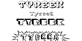 Coloriage Tyreek