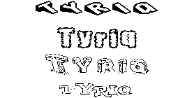 Coloriage Tyriq