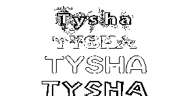 Coloriage Tysha