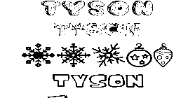 Coloriage Tyson