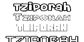 Coloriage Tziporah