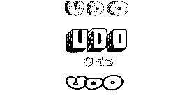 Coloriage Udo