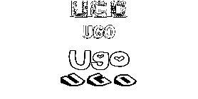 Coloriage Ugo