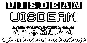 Coloriage Ùisdean