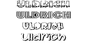 Coloriage Uldrich