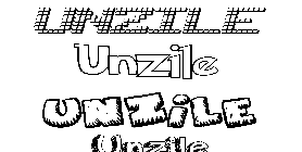 Coloriage Unzile