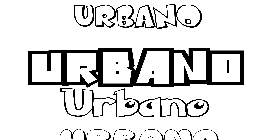 Coloriage Urbano