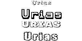 Coloriage Urias