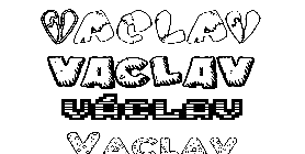 Coloriage Václav