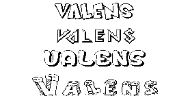 Coloriage Valens