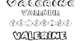 Coloriage Valerine