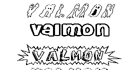 Coloriage Valmon