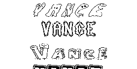 Coloriage Vance