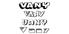 Coloriage Vany