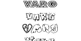 Coloriage Varg