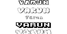 Coloriage Varun