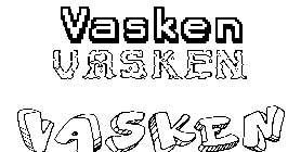 Coloriage Vasken