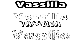 Coloriage Vassilia