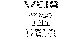 Coloriage Veia