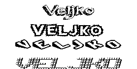 Coloriage Veljko