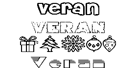 Coloriage Veran