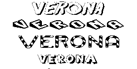 Coloriage Verona