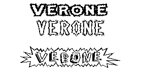 Coloriage Verone