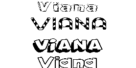 Coloriage Viana