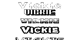 Coloriage Vickie