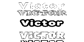 Coloriage Victor