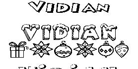 Coloriage Vidian