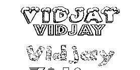 Coloriage Vidjay